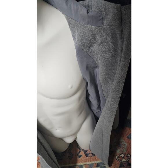 J Jill Wool Angora Toggle Buttons Gray  Coat Size XL Pockets Hood - Picture 5 of 10